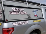 Prospect Plumbing & Heating work truck